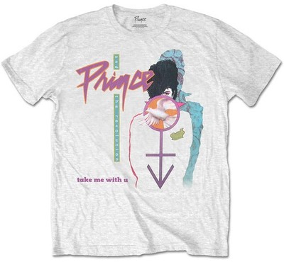 Prince 'Take Me With U' (Weiß) T-Shirt