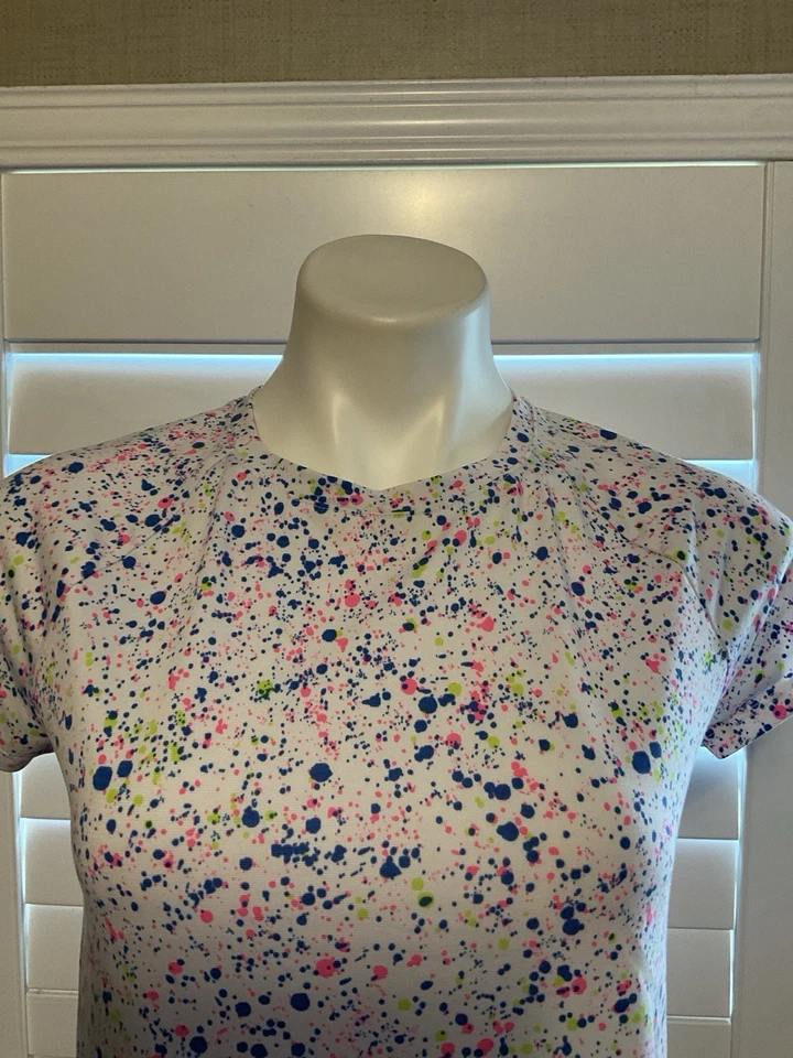 Camiseta Athletic Works Multicolor Talla Grande 10-12 Manga Corta Foto 2 de 4