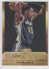 2014-15 Panini Gold Standard Black 11/25 Derrick Favors #8 1u6