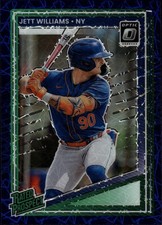 2025 Panini Donruss Optic Rated Prospect Blue Velocity - Jett Williams #167