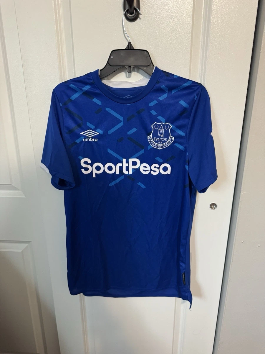 Maillot Everton Domicile 2014-2015 Umbro – Bleu, Taille M Adulte – Bon état