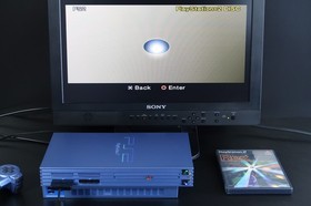 Excellent SONY Playstation 2 PS2 Console SCPH-39000 AQ AQUA Box Japan Import F/S