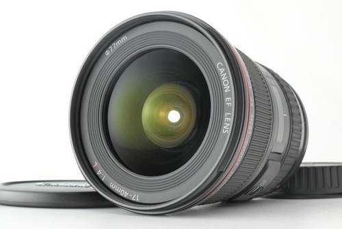 Excellent condition Canon EF 17 40mm F4 L USM Ultra Wide Angle Zoom Lens Canon L