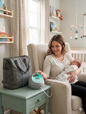 Spectra S1 Plus Double Electric Breast Pump W/ Accessories blue Rechargeable