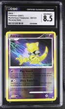 CGC 8.5 NM/MINT+ Abra 69/123 Mysterious Treasures Reverse Holo Pokemon Card on eBay