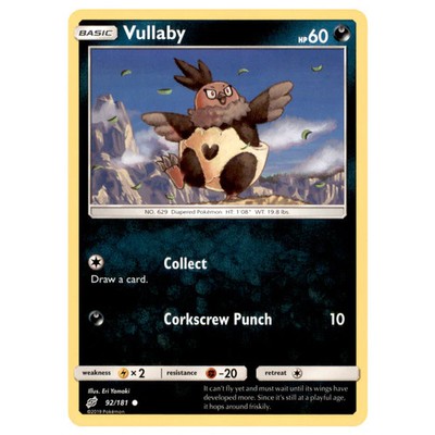 Pokemon - Sonne & Mond - Team Up - Vullaby - 92/181