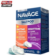 NAVAGE SaltPods Refills, Daytime Nighttime, 30-Pack 15 each variety