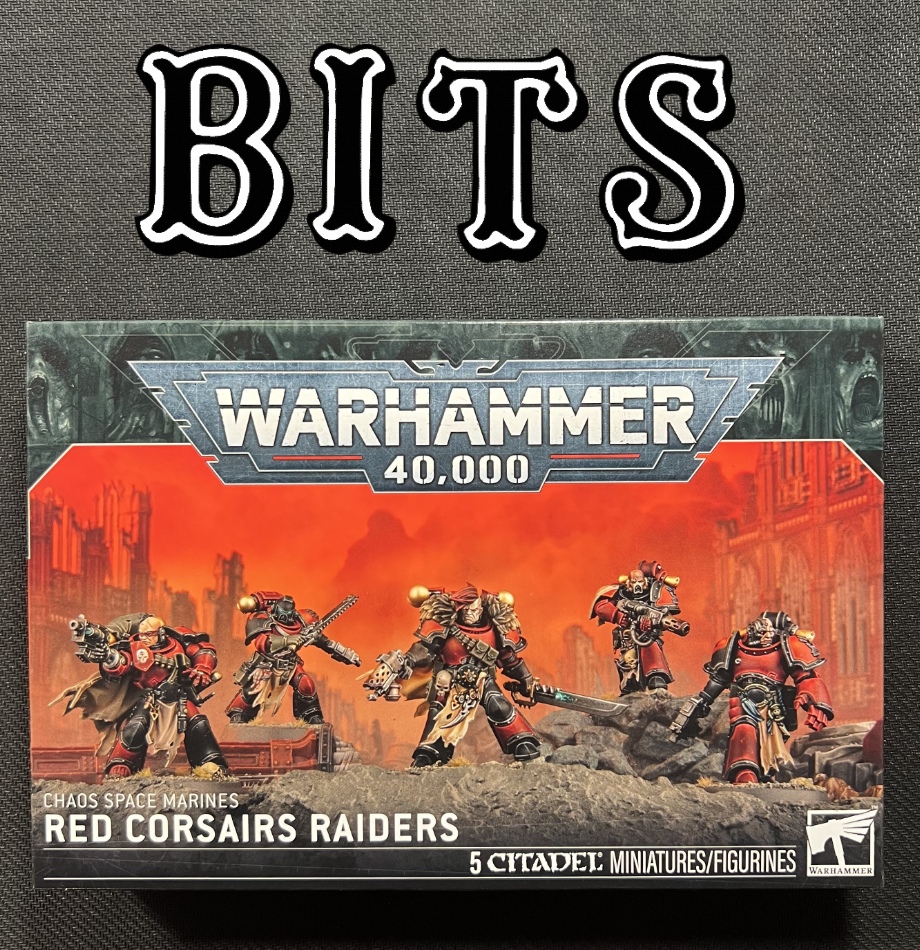 Warhammer 40k Chaos Space Marines Red Corsairs Raiders Bits