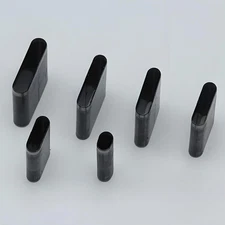 Leather Belt Slot Punch Tool Oval Hole Cutter Kit for Strap DIY Craft 6PCS