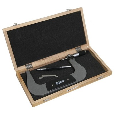 Outside Micrometer 5-6'' .001'' Grad. Digit Mechanical Counter Ratchet Stop