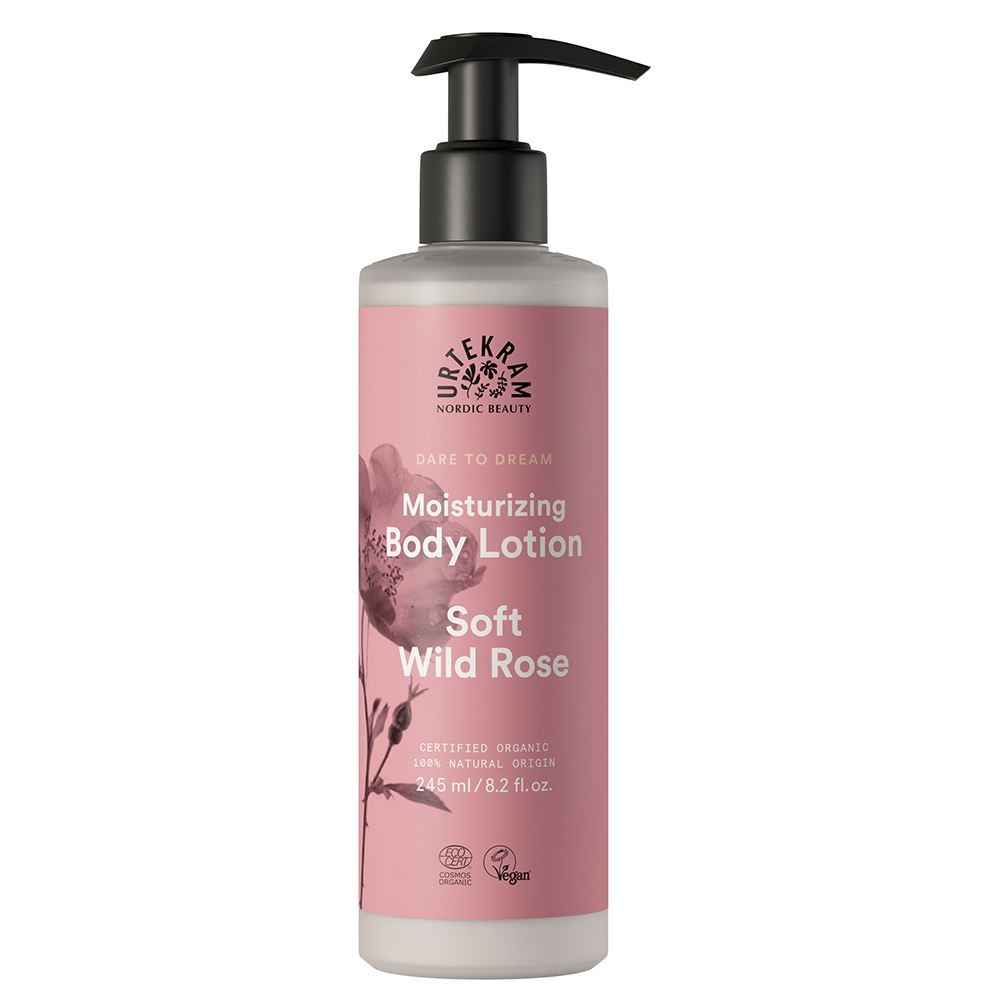 Urtekram Soft Wild Rose Body Lotion 245ml - 2 Pack - Image 2