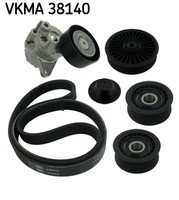 SKF Vkma 38140 Spannrollensatz FüR Den Nebentrieb FüR MERCEDES-BENZ