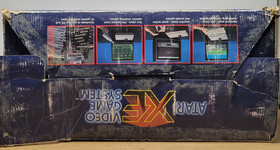 Atari XE System Console Manual & Power Supply CIB (Powers on, Displays)