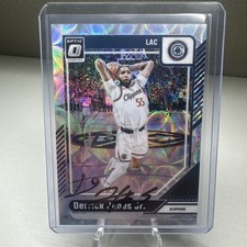 2024-25 Panini Donruss Optic Scope #’d/249 Derrick Jones Jr. Signed IP Autograph