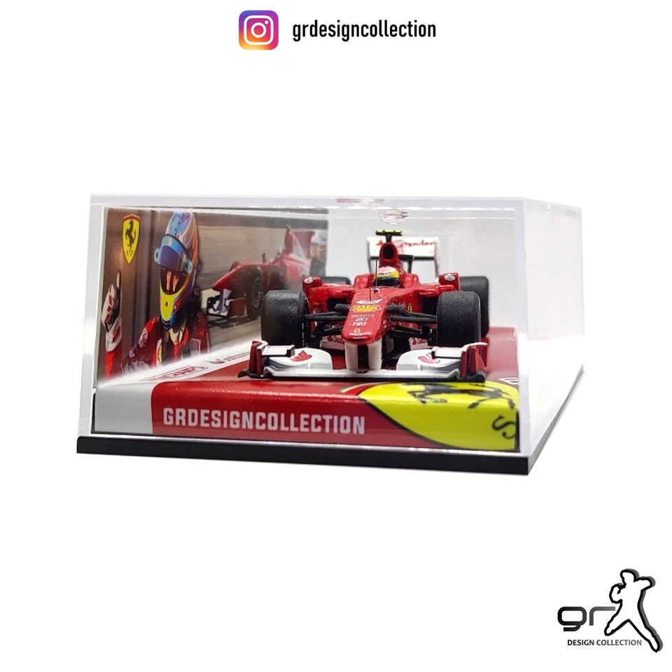 Fernando Alonso - Ferrari F10 - F1 Winner Bahrain GP 2010 / Hot Wheels / 1:43 - Immagine 4 di 4