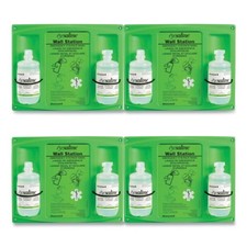 Honeywell 320004650000 16 oz Sterile Saline Eye Wash Wall Station (4/Carton) New