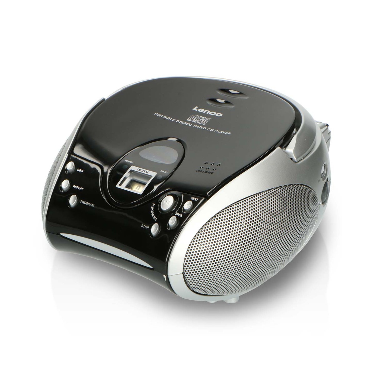 Radio CD portable FM stéréo Lenco avec antenne télescopique - 3