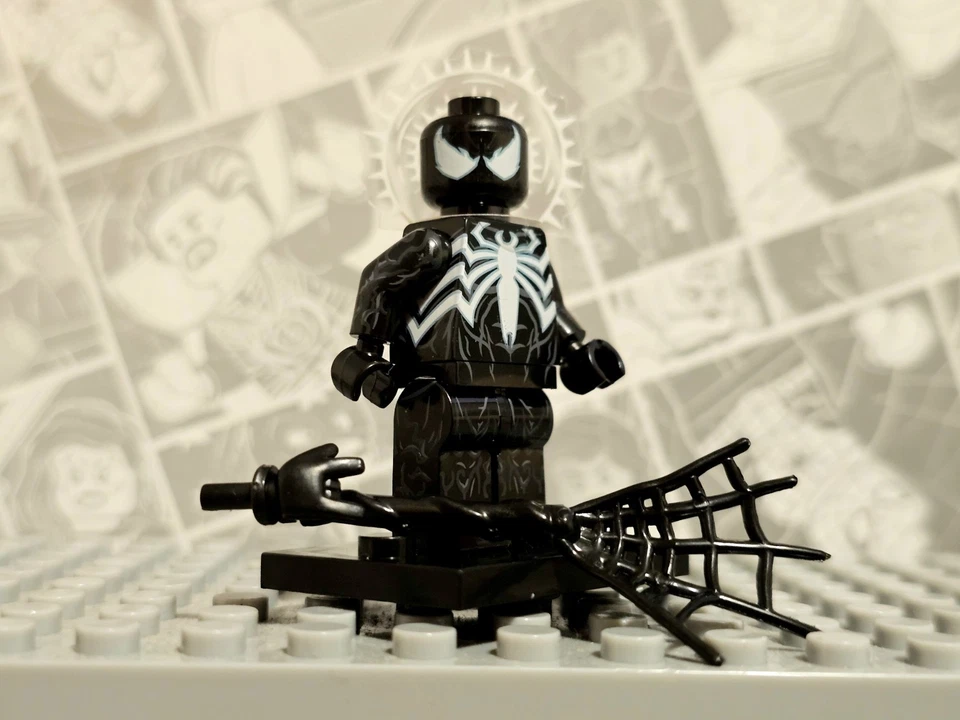 LEGO Marvel Superheroes Spiderman Symbiote Scream Minifigure - Image 3 of 4