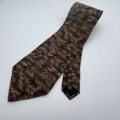 Royal Classic Hand Tailored By Tom James 100% Silk Men s Tie
