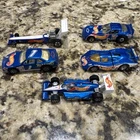 Vintage Hot Wheels 1977 Metallic Blue Dragster Funny Car  Chevy + 4 Extras