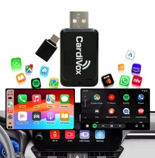 2025 2 in 1 Mini Wireless CarPlay & Android Auto Wireless Adapter -by CardiVox