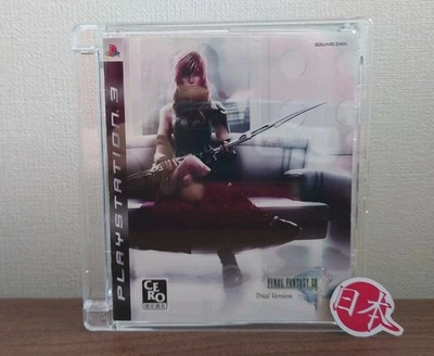Final Fantasy XIII Trial Version RARE FF13 PlayStation 3 PS3 NTSC-J FREE SHIP