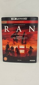 RAN (1985) 4K Ultra HD Blu-Ray [Region Free] + Blu-Ray [Region B]
