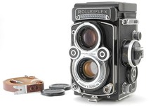 【N MINT+++ Meter Works】Rolleiflex 3.5F Planar TLR Film Camera 75mm f/3.5 Lens