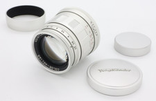  Near Mint  Voigtlander Color Heliar 75mm F/2.5 MC Leica L39 LTM From JAPAN 487