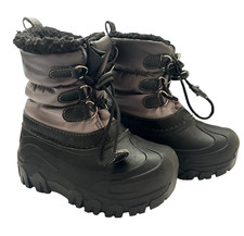 Member's Mark Pull On Insulated Snow Boots w/ Bungee Closure Boy's Size 9/10