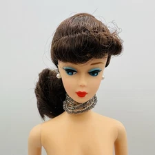 Nude Barbie Doll Solo In The Spotlight Ponytail 60’s Repro For Model Muse Ooak