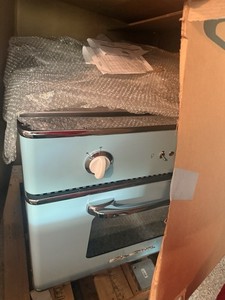 Big Chill Retro 30” Blue Electric Wall Oven