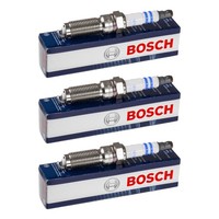 3X Bosch ZüNdkerze FüR Ford Ecosport Fiesta Vii Hf Hj 1.0 Ecoboost Mhev Jk