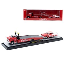 M2 Haulers - Coca-cola - 1958 Chevy Spartan Lcf 1956 Chevy Bel Air - Rel S03 M2 Haulers - Coca-cola - 1958 Chevy Spartan Lcf 1956 Chevy Bel Air - Rel S03