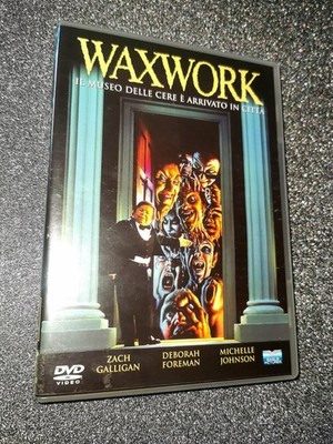 DVD   Waxwork Das Wachsmuseum ist in die Stadt gekommen 1st First Press Film 