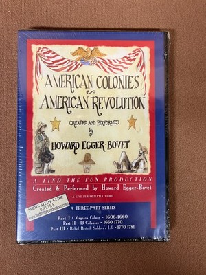 American Colonies American Revolution Howard Egger-Bovet New Factory Sealed