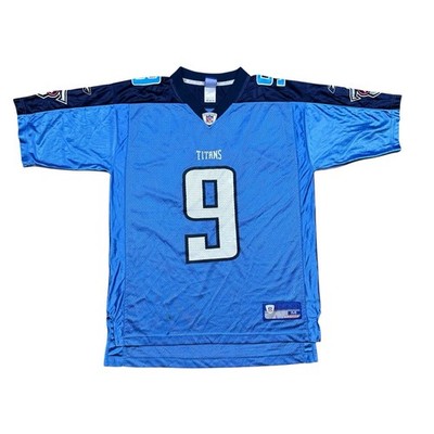 Vintage Reebok Authentic NFL Tennessee Titans Steve McNair 9
