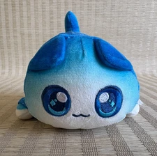 Aphmau MeeMeows Blue Cat Plush 5" Litter 6 Glitter Pierce Kitten Stuffed Animal