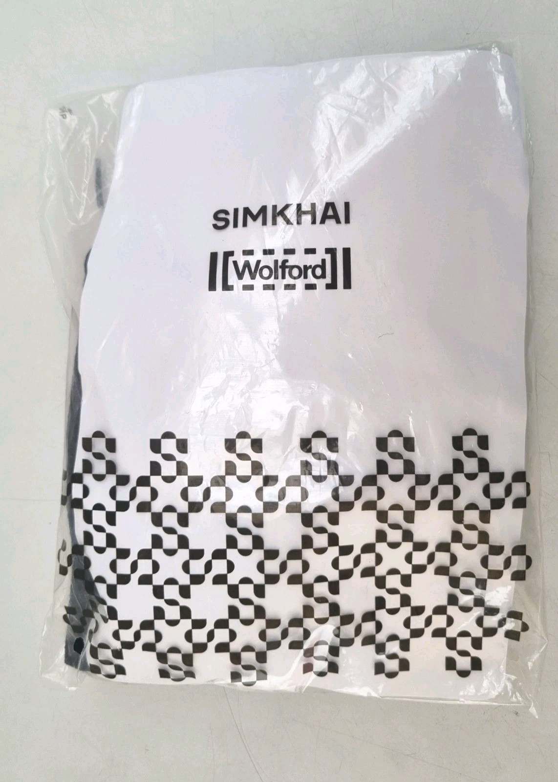 Wolford Simkhai Jumpsuit Intricate Sheer Pattern, Black Size X Small rrp £465. image 7