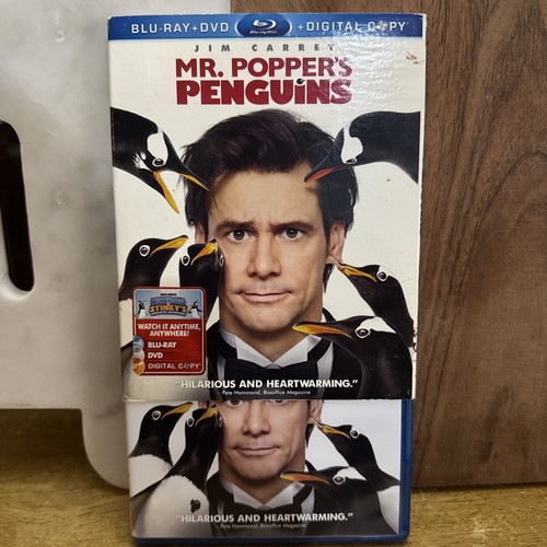 Mr Popper's Penguins (Blu-ray, 2011) With Slipcover - Picture 2 of 3