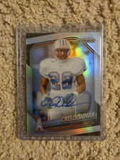 2025 Panini Prizm - Cris Dishman #229 Silver Prizm Autographs (AU)