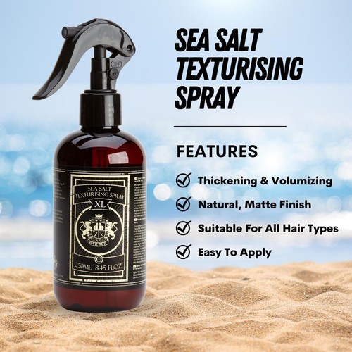 Dear Barber Sea Salt Spray for Hair Men. Get the Perfectly Messy Look with Our - Picture 3 of 8