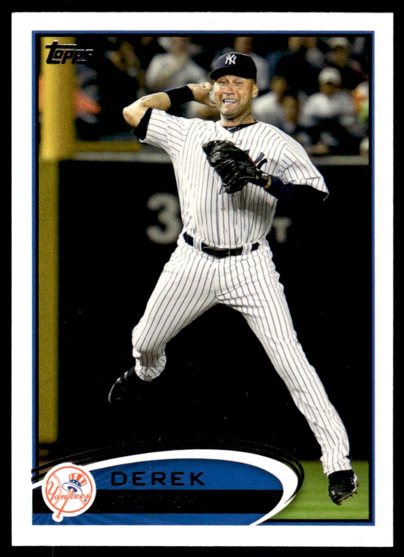 2012 Topps #30b Derek Jeter BASEBALL New York Yankees