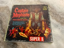 CAPTAIN MEPHISTO  the TRANSFORMATION MACHINE 1945 8MM SUPER 8 FILM 5" REEL