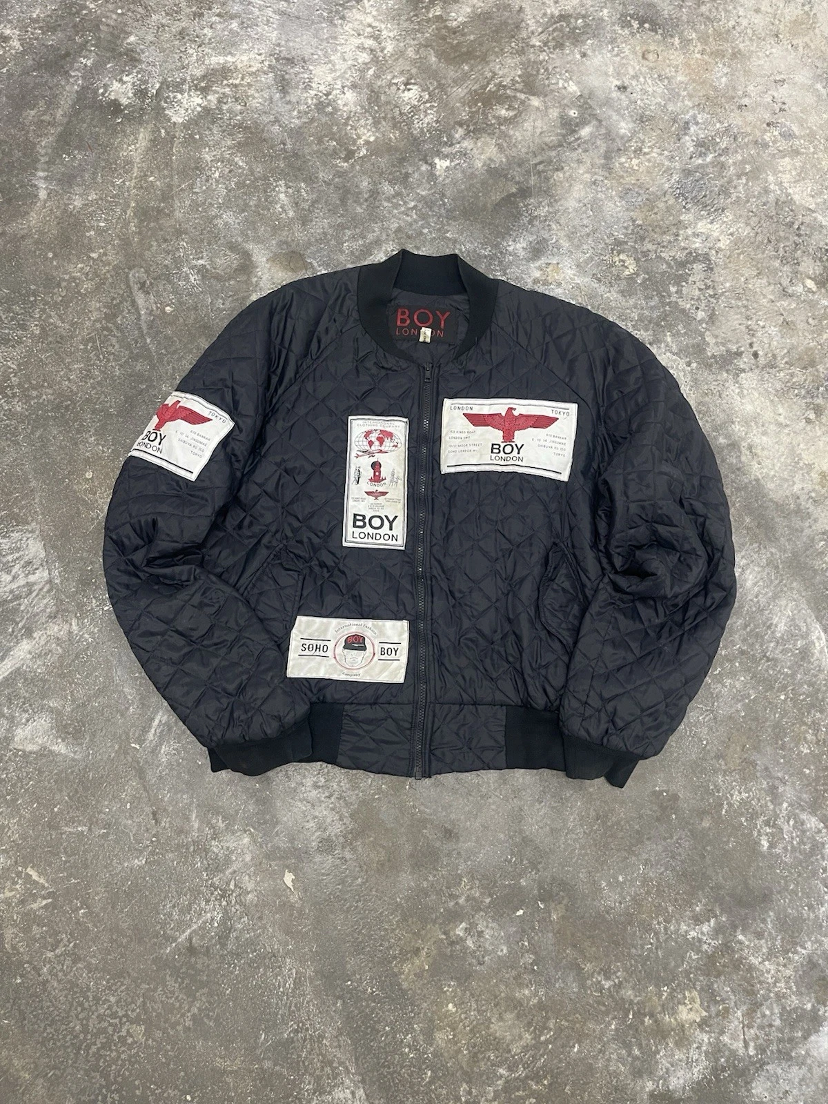 Vintage 80’s Boy London Jacket Made In England Size XL image 1