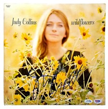 Judy Collins Signed Autographed Record Album LP ACOA PSA