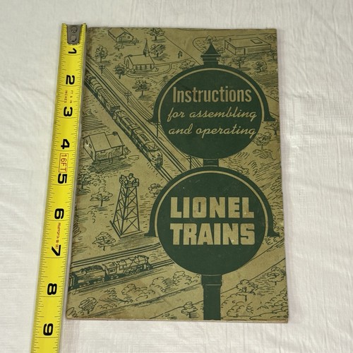 1951 Lionel Trains Instructions For Assembling And Operating Booklet - Bild 8 von 12