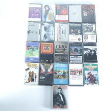 Lot of 21 Rock Cassette Tapes Rush Queen Prince ZZ Top The Beach Boys Creedence