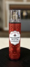 BATH  BODY WORKS STRAWBERRY POUND CAKE FRAGRANCE BODY MIST SPRAY 8 FL OZ NEW