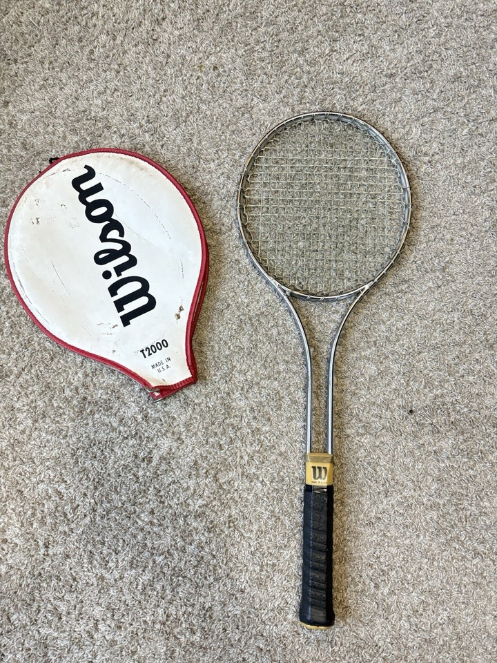 Wilson T2000 Racket Authentic Wilson T2000 Vintage Tennis Racquet | eBay
